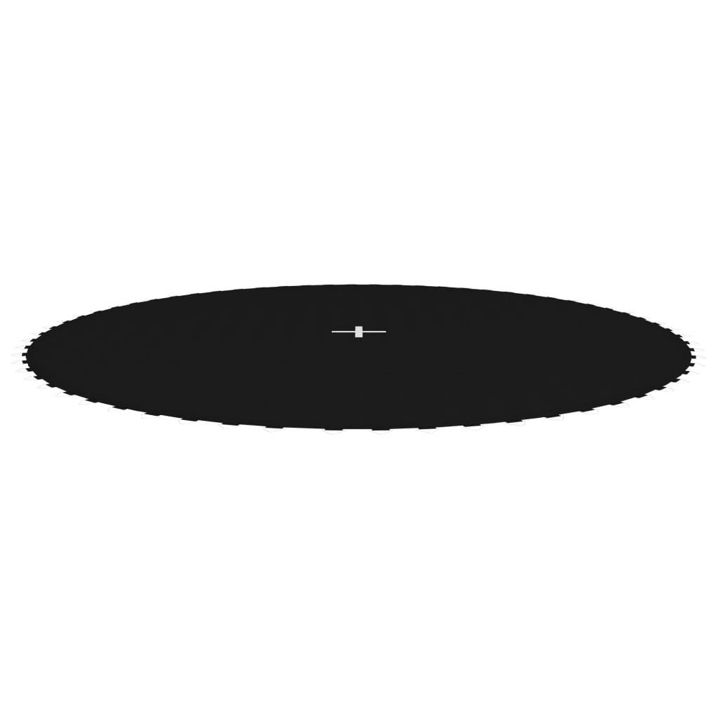 vidaXL Podea din țesătură pentru trambulină rotundă de 3,66 m, negru
