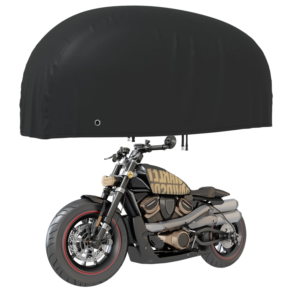 vidaXL Huse motociclete, 2 buc., 220x95x110 cm, Oxford 210D