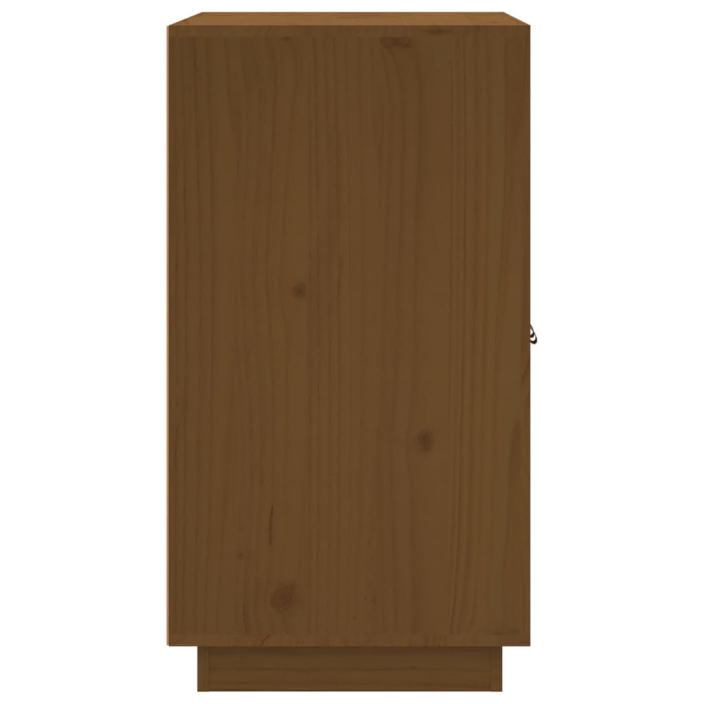 vidaXL Servantă, maro miere, 65,5x40x75 cm, lemn masiv de pin