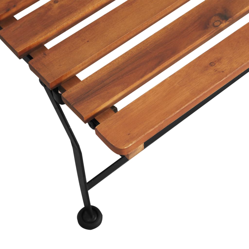 vidaXL Scaun de exterior pentru terasă, lemn masiv de acacia