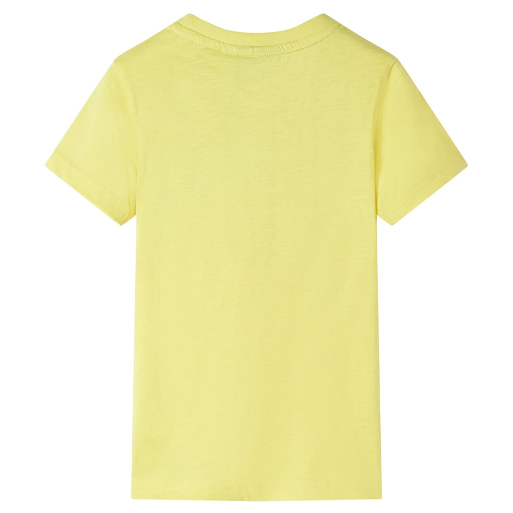 Tricou pentru copii, galben, 92