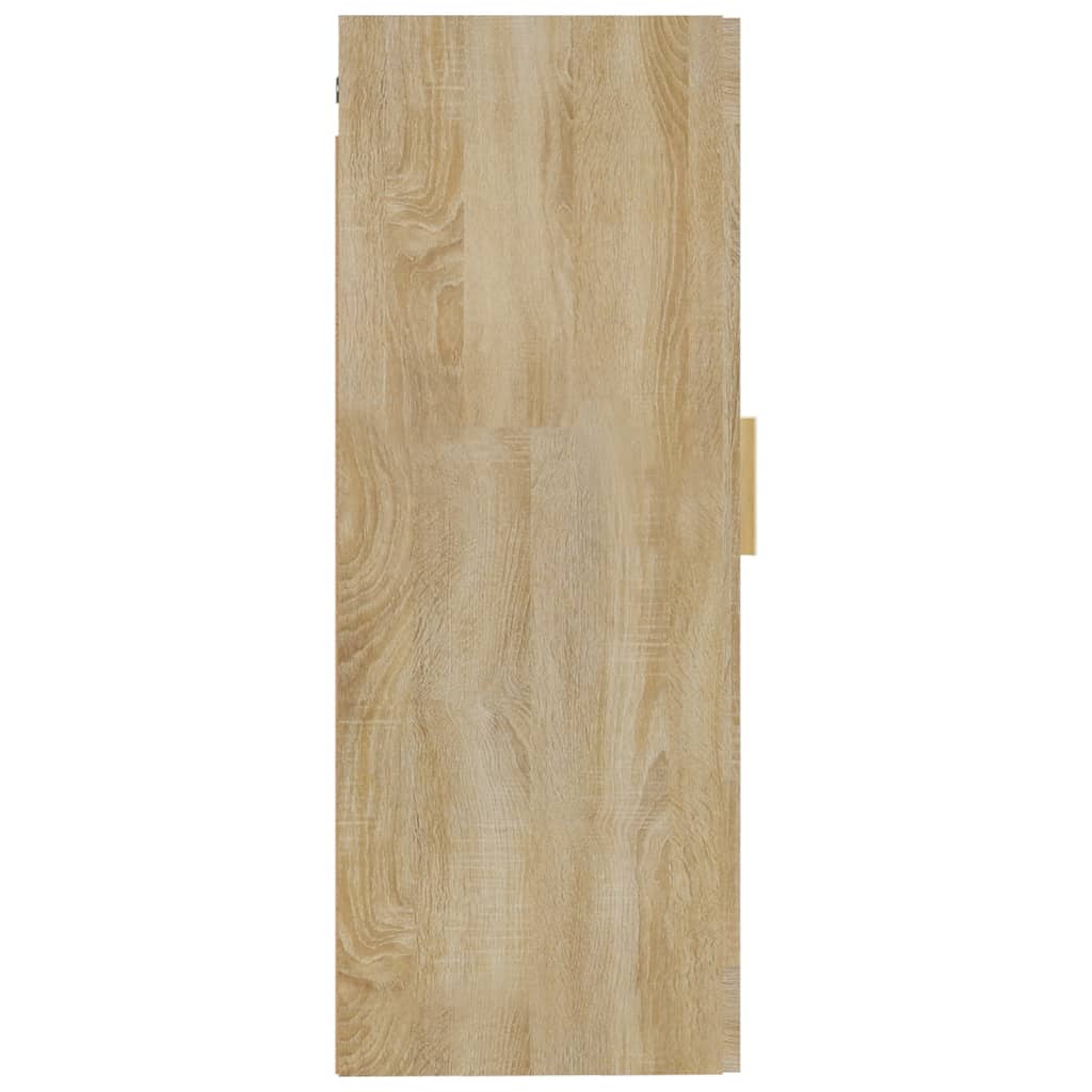 vidaXL Dulap de perete, stejar sonoma, 35x34x90 cm, lemn compozit