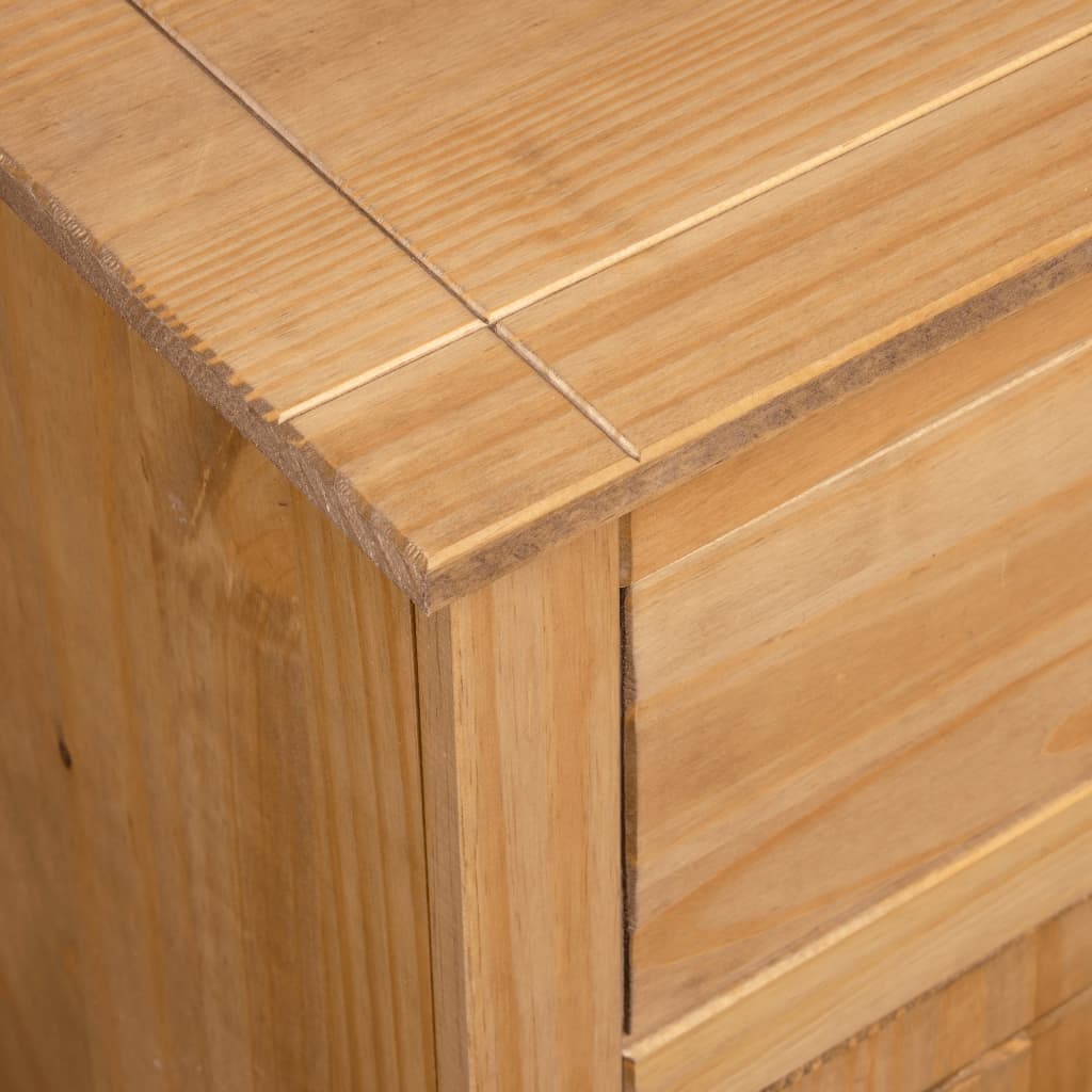 vidaXL Servantă, 135x40x80 cm, lemn masiv pin, gama Panama