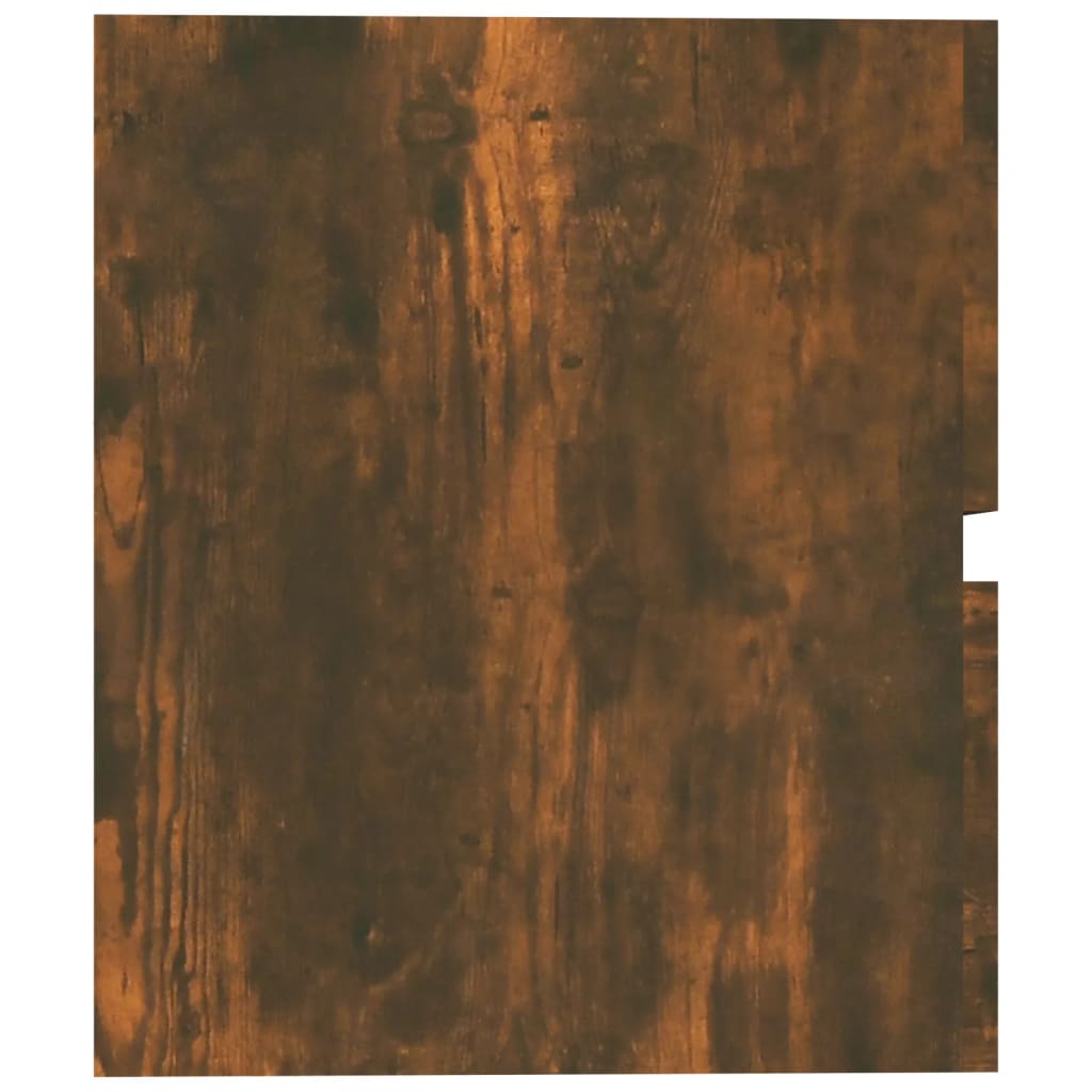 vidaXL Dulap chiuvetă, stejar fumuriu, 60x38,5x45 cm, lemn prelucrat