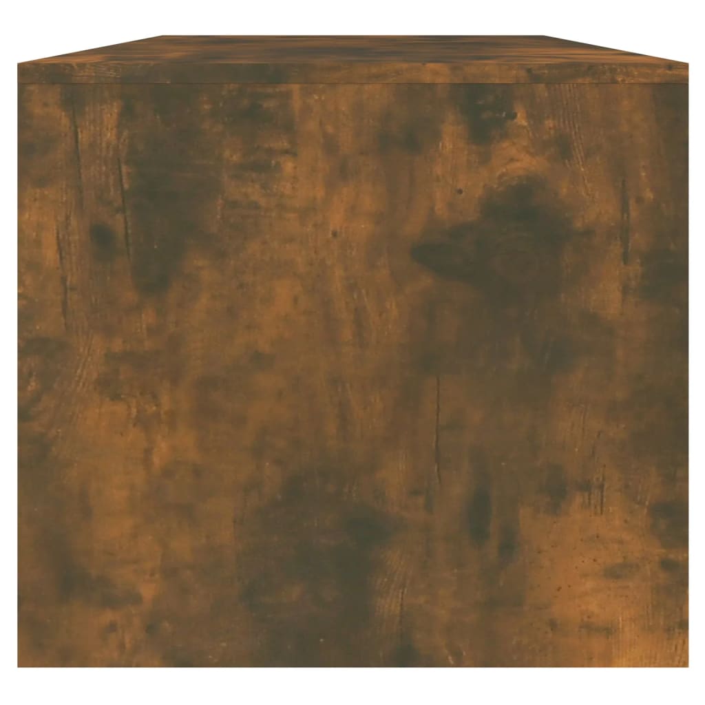 vidaXL Măsuță de cafea, stejar fumuriu, 102x50x45 cm, lemn prelucrat