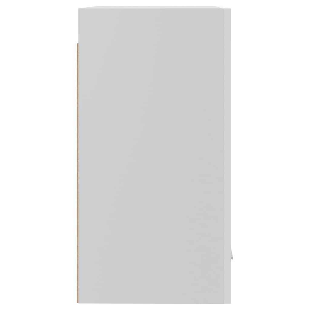 vidaXL Dulap suspendat, alb extralucios, 39,5 x 31 x 60 cm, PAL