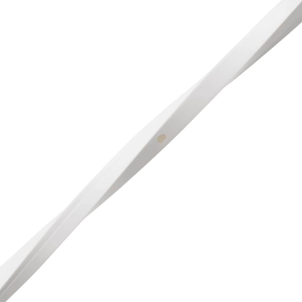 vidaXL Șine de cabluri, 20x10 mm, 30 m, PVC
