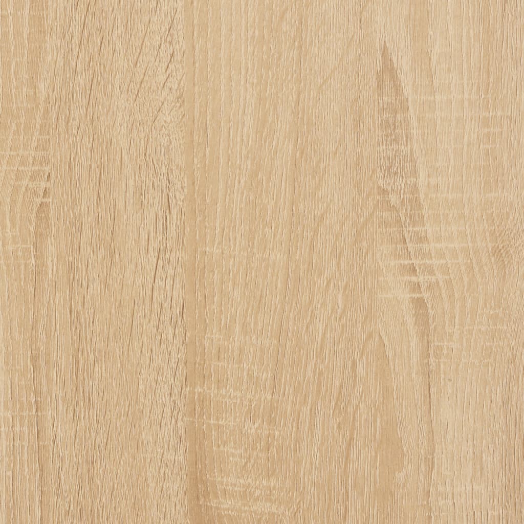 vidaXL Bancă de depozitare stejar sonoma, 102x42x46 cm, lemn prelucrat