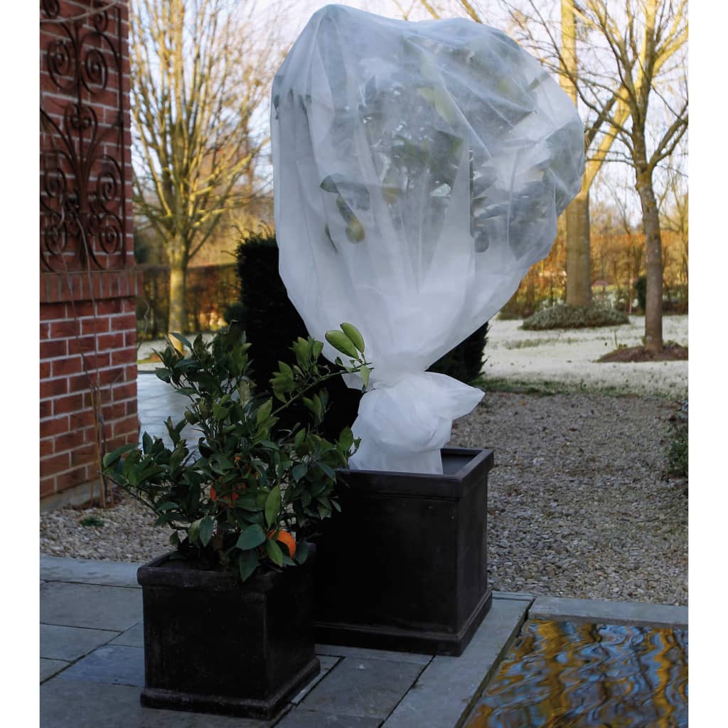 Nature Husă anti-îngheț din fleece, alb, 1x10 m, 30 g/m²