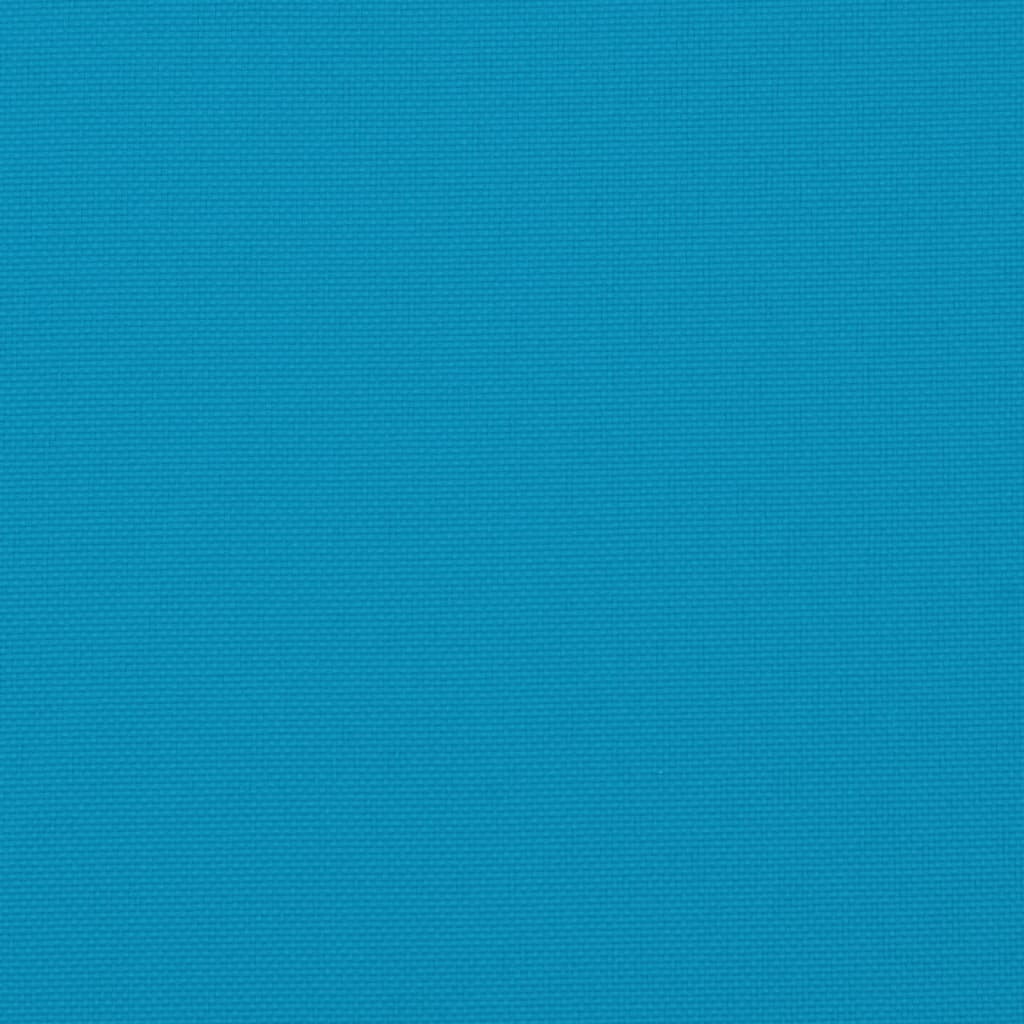 vidaXL Pernă pentru paleți, albastru, 70x70x12 cm, material textil