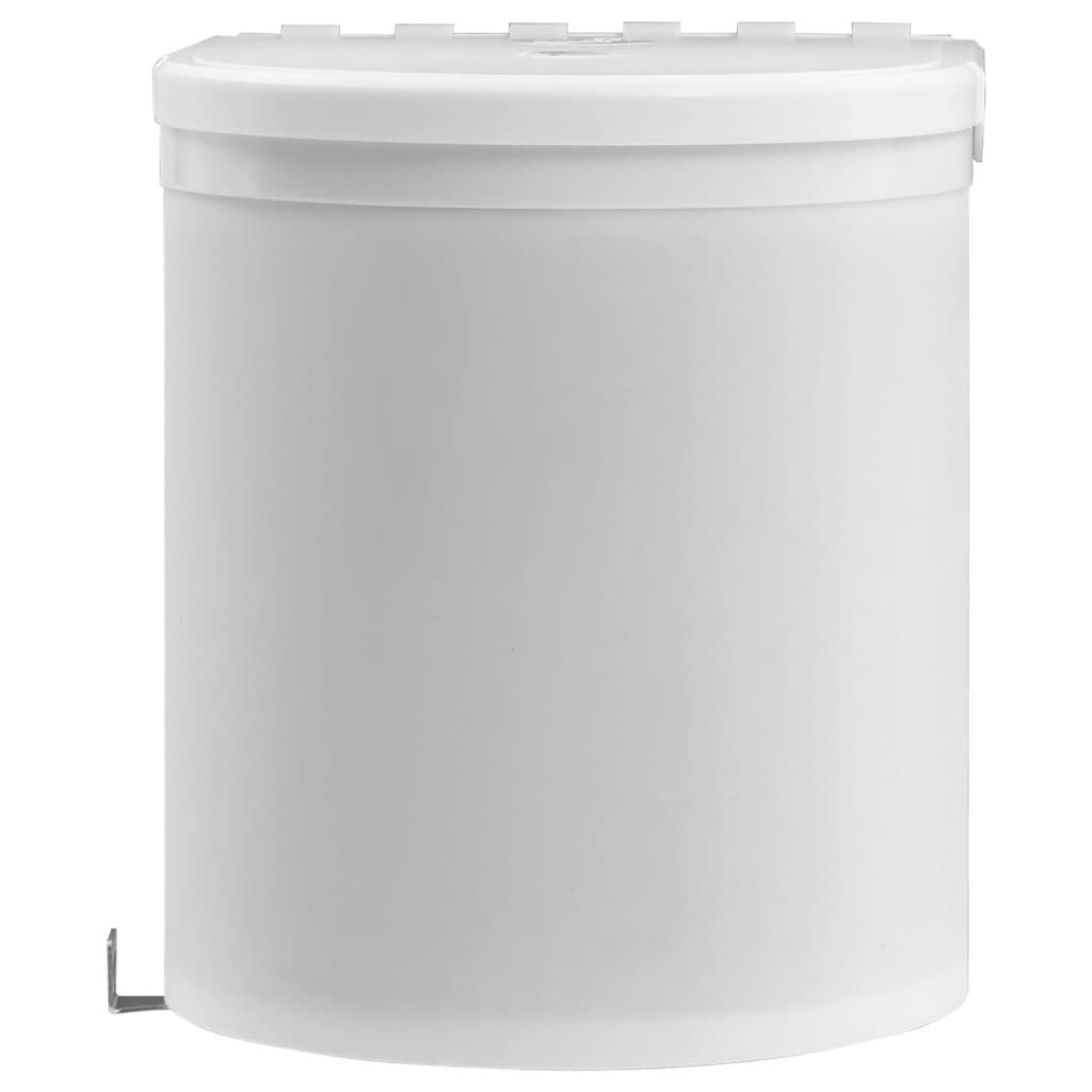 vidaXL Coș de gunoi încorporat de bucătărie, 8 L, plastic