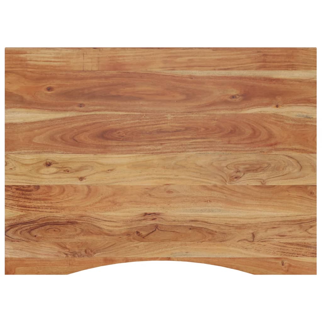 vidaXL Blat de birou 100x80x2,5 cm dreptunghiular lemn masiv de acacia
