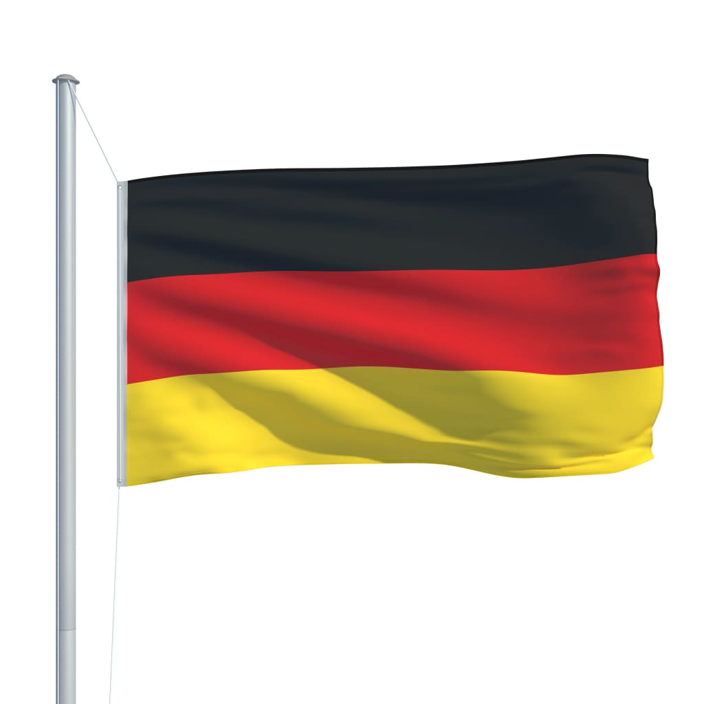 vidaXL Steagul Germaniei, 90 x 150 cm