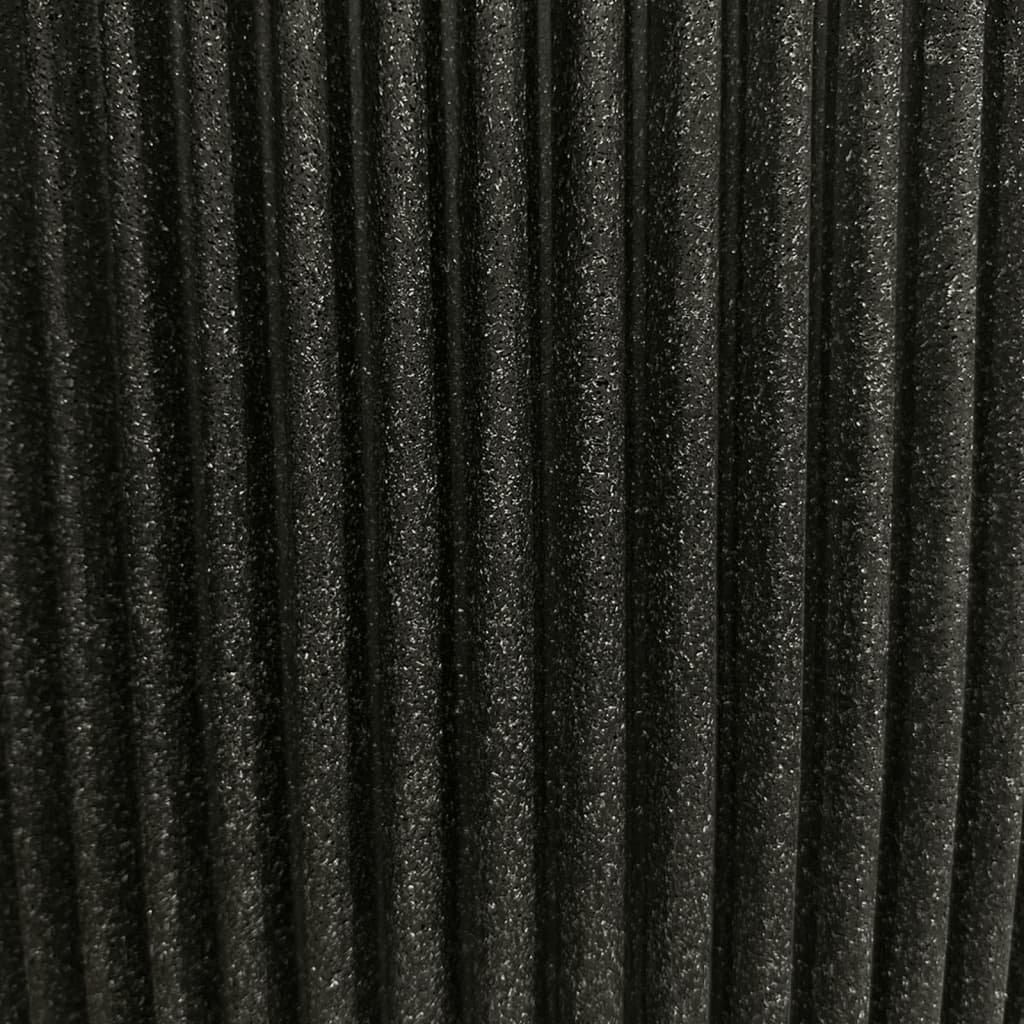 Capi Vază elegantă "Groove", negru, 46x58 cm