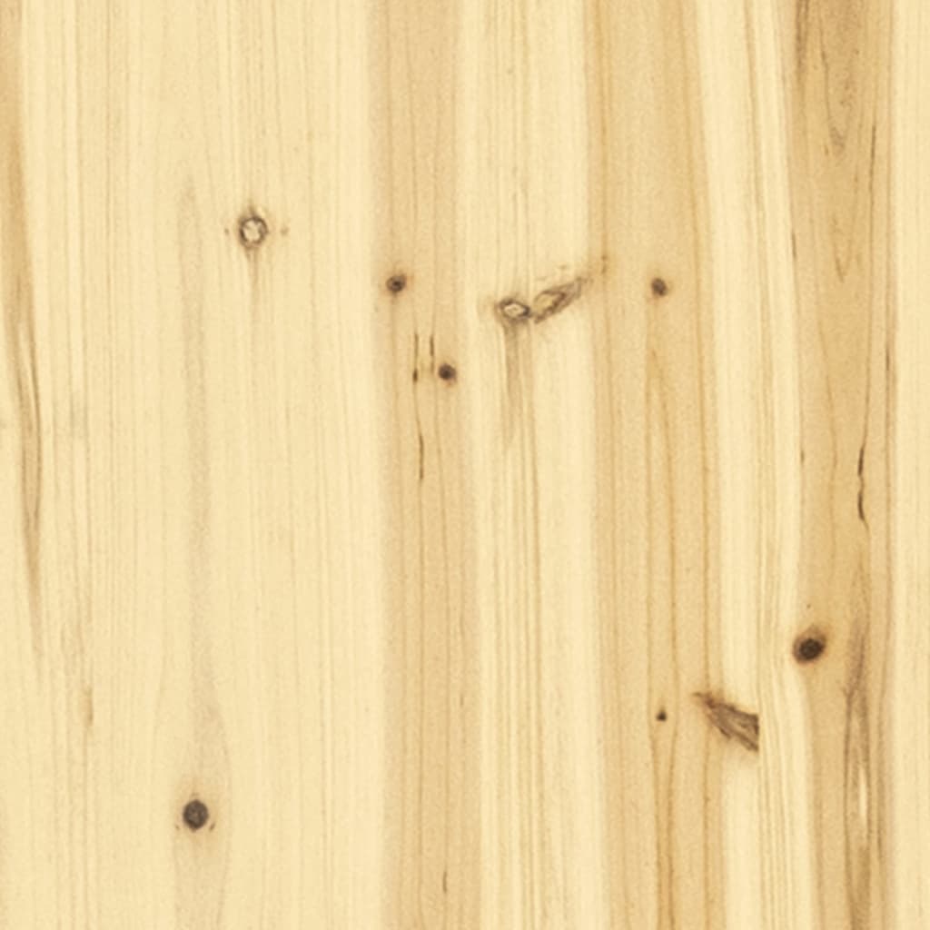 vidaXL Noptieră, 40x31x40 cm, lemn masiv de brad