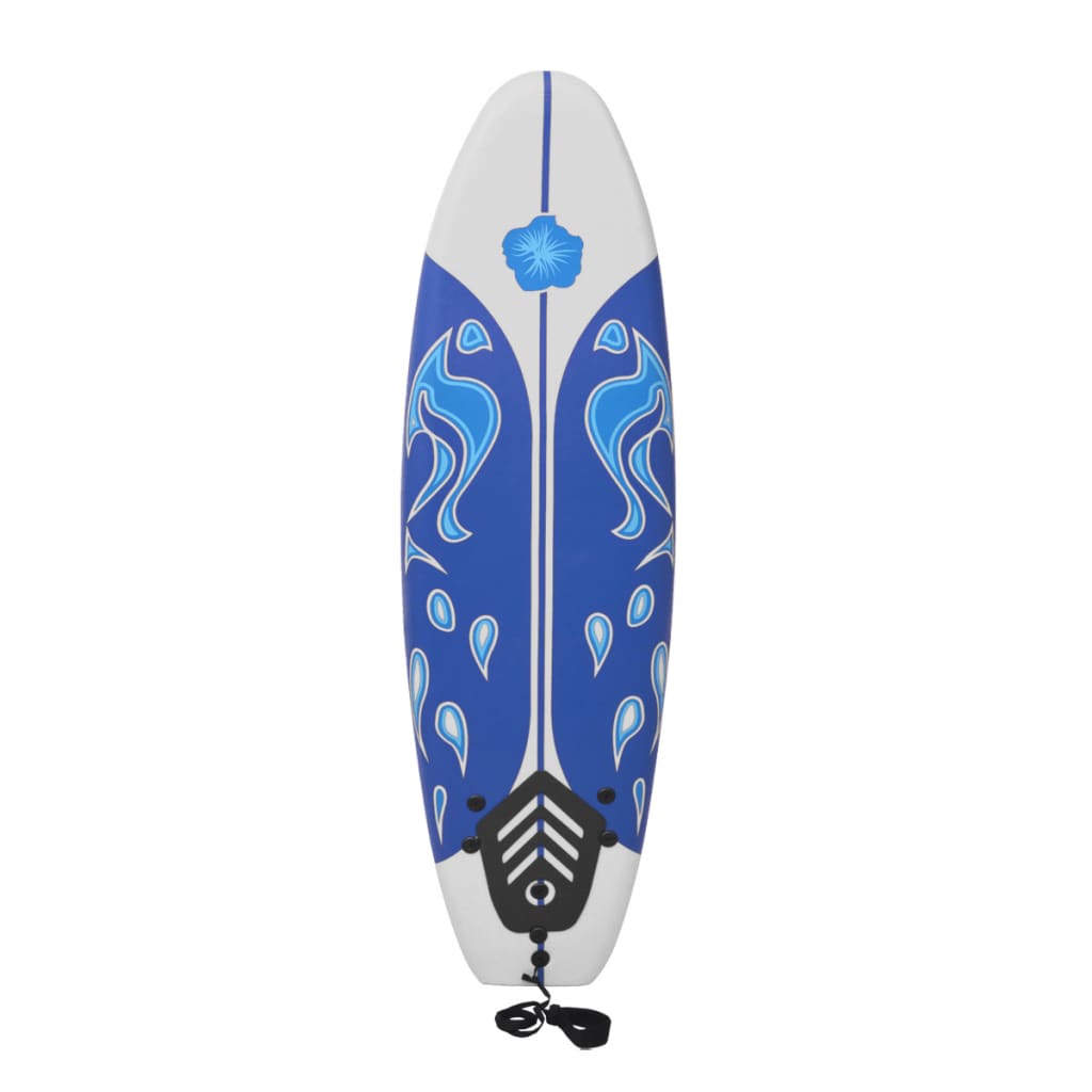 vidaXL Placă de surf 170 cm, albastru