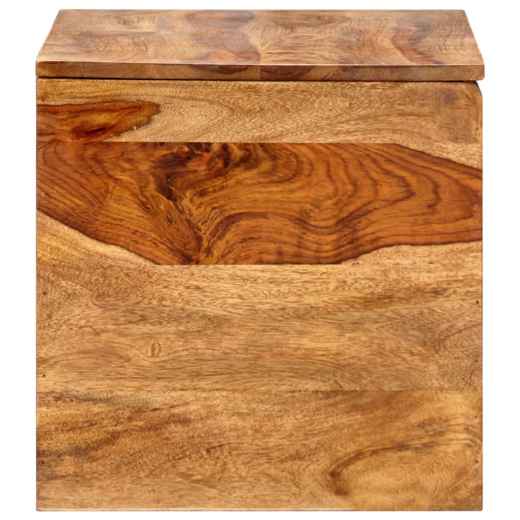 vidaXL Cufăr de depozitare, 80 x 40 x 40 cm, lemn masiv de sheesham