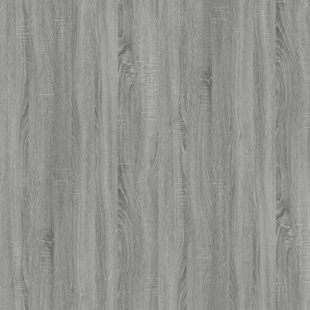 vidaXL Masă laterală, gri sonoma, 50x46x35 cm, lemn compozit