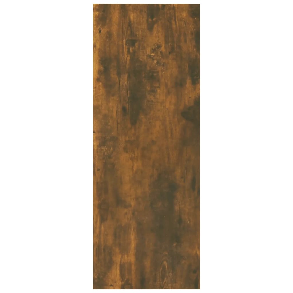 vidaXL Măsuță consolă, stejar fumuriu, 105x30x80 cm, lemn prelucrat