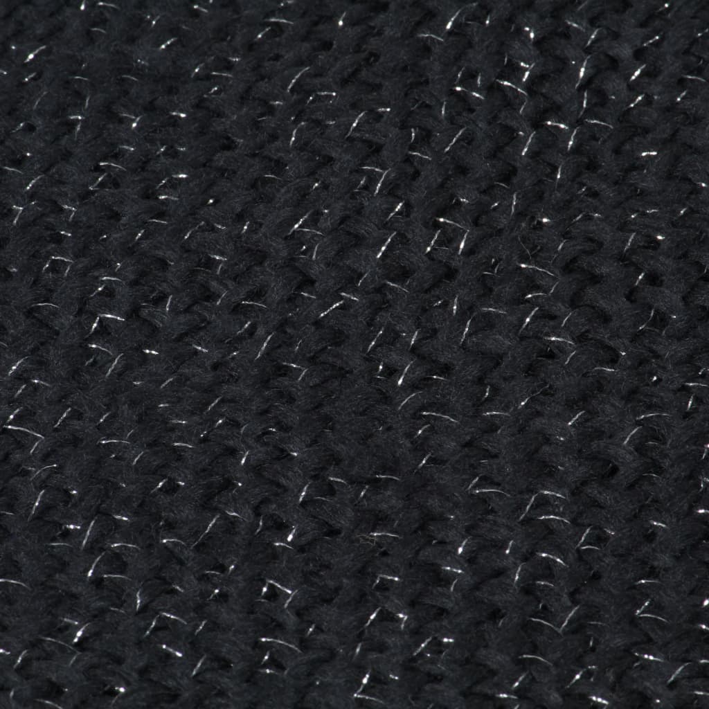 vidaXL Pătură decorativă, antracit, 220 x 250 cm, lurex