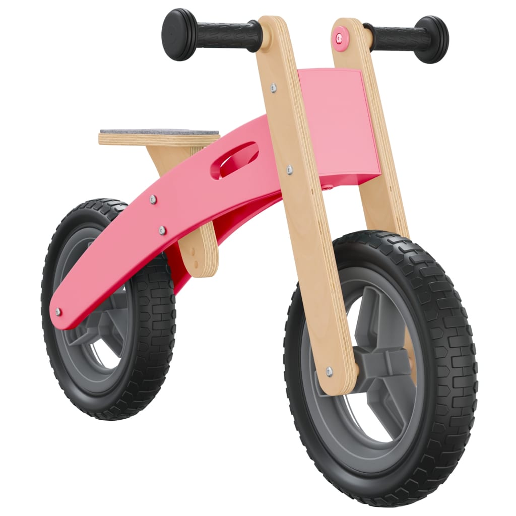 vidaXL Bicicletă de echilibru pentru copii, roz