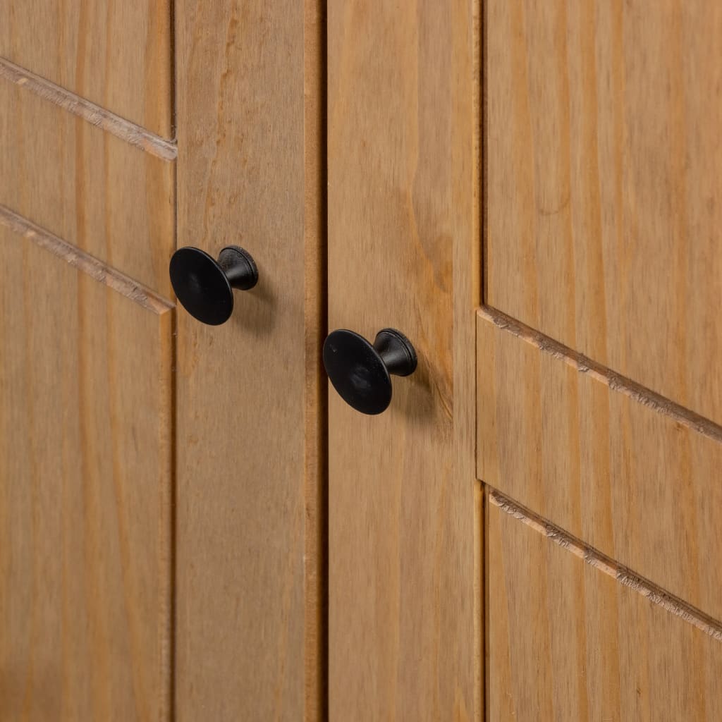 vidaXL Șifonier, 80 x 50 x 171,5 cm, lemn masiv de pin gama Panama