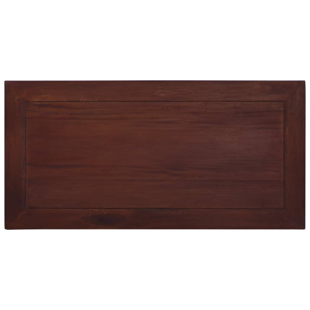vidaXL Masă de cafea, maro clasic, 100 x 50 x 30 cm, lemn masiv mahon