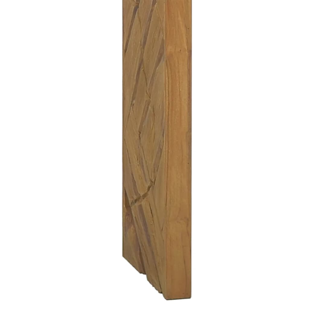 vidaXL Masă consolă, 110x35x75 cm, lemn masiv de tec