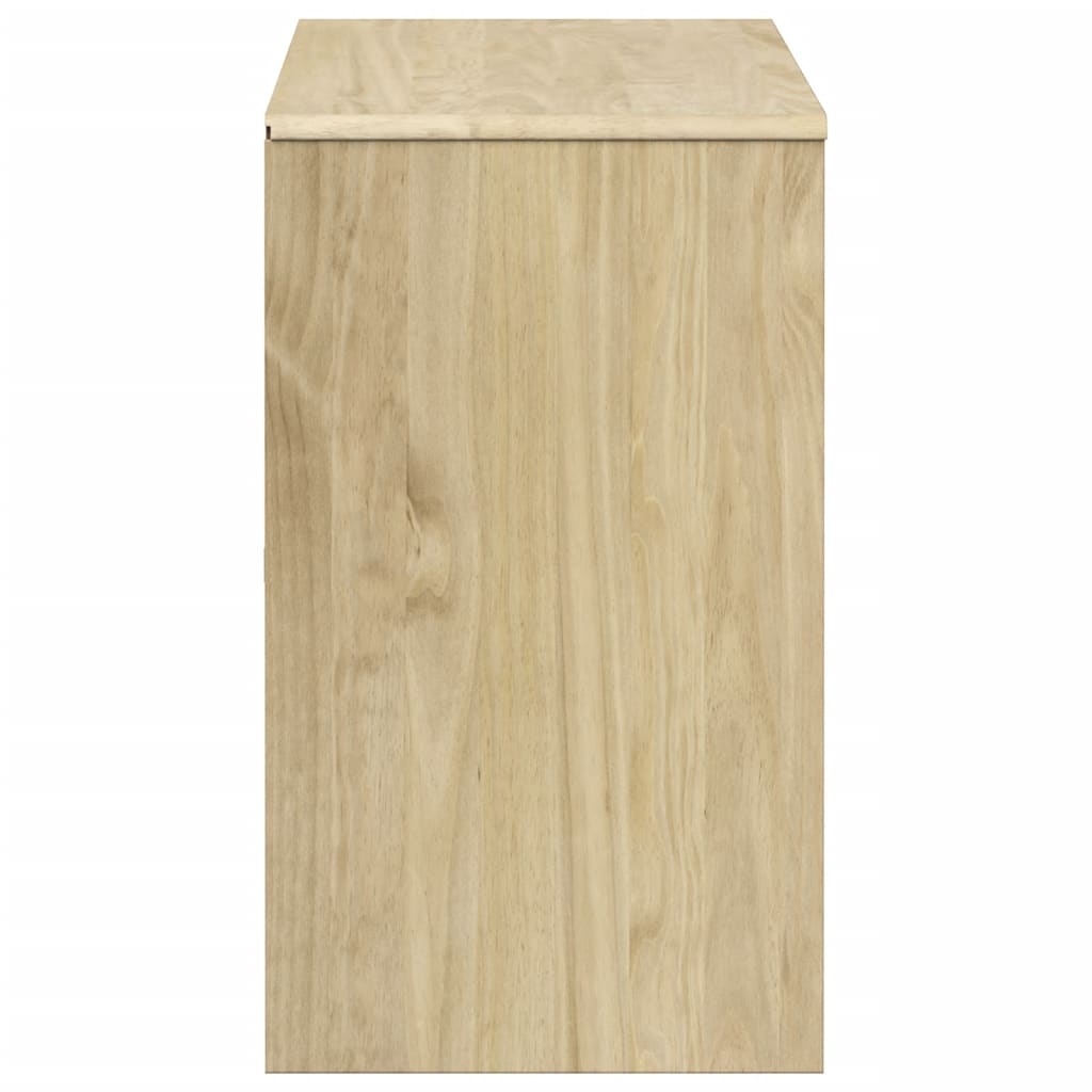 vidaXL Dulap cu sertar "SAUDA" stejar 111x43x73,5 cm lemn masiv de pin