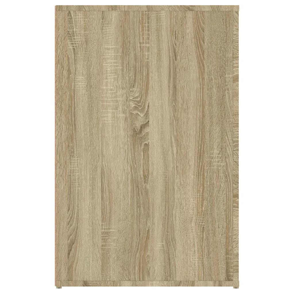 vidaXL Birou, stejar sonoma, 100x49x75 cm, lemn prelucrat