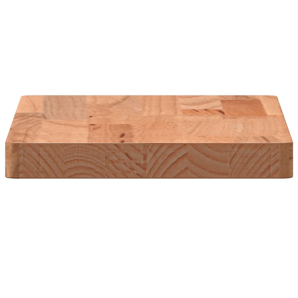 vidaXL Raft de perete, 40x20x2,5 cm, lemn masiv de fag