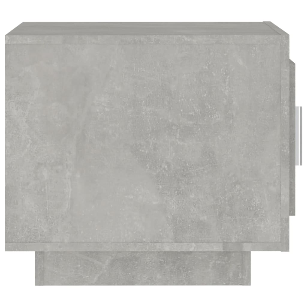 vidaXL Măsuță de cafea, gri beton, 51x50x45 cm, lemn compozit