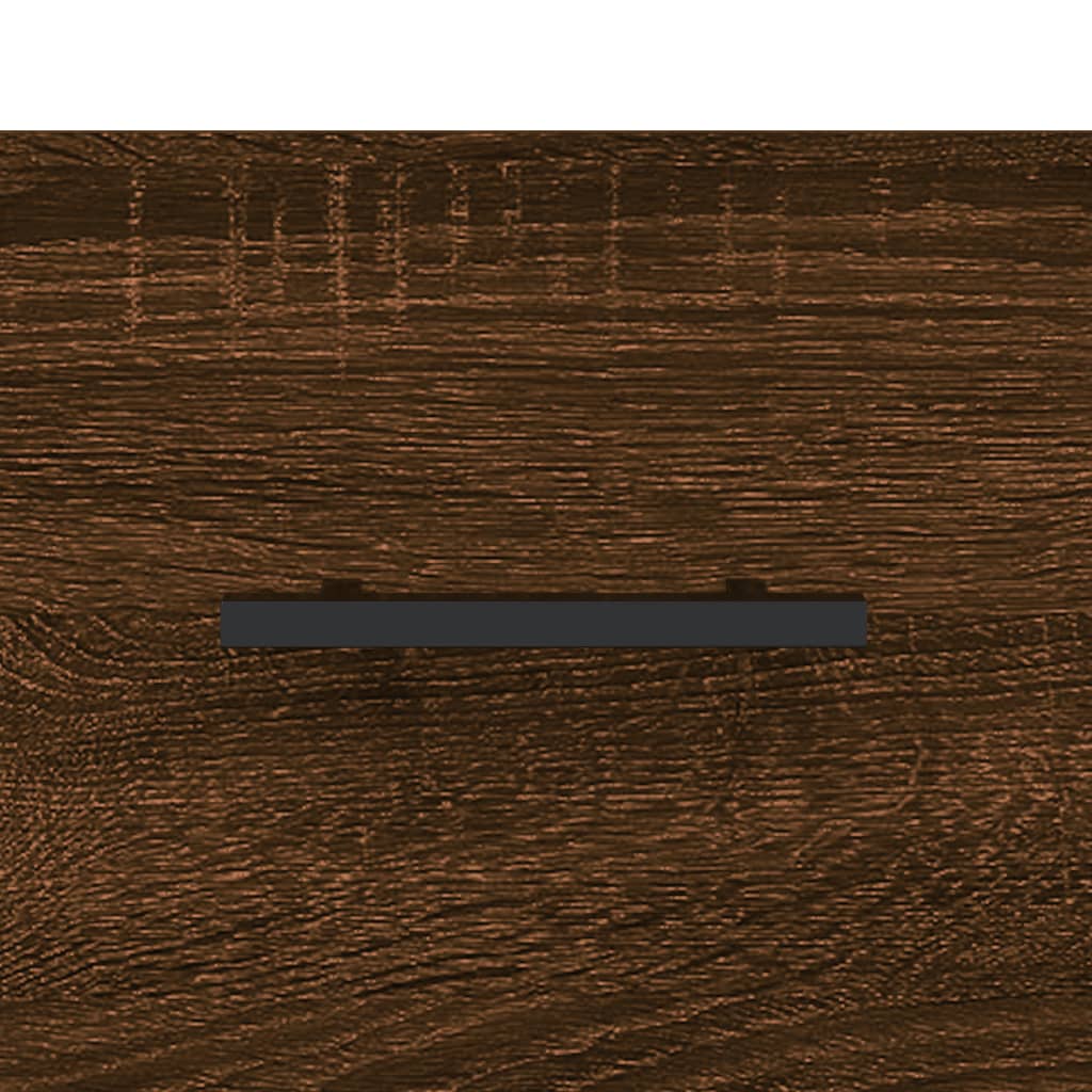 vidaXL Dulap înalt, stejar maro, 69,5x34x180 cm, lemn compozit