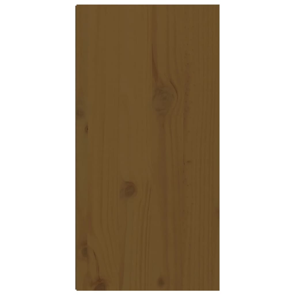 vidaXL Dulapuri perete 2 buc, maro miere, 30x30x60 cm, lemn masiv pin