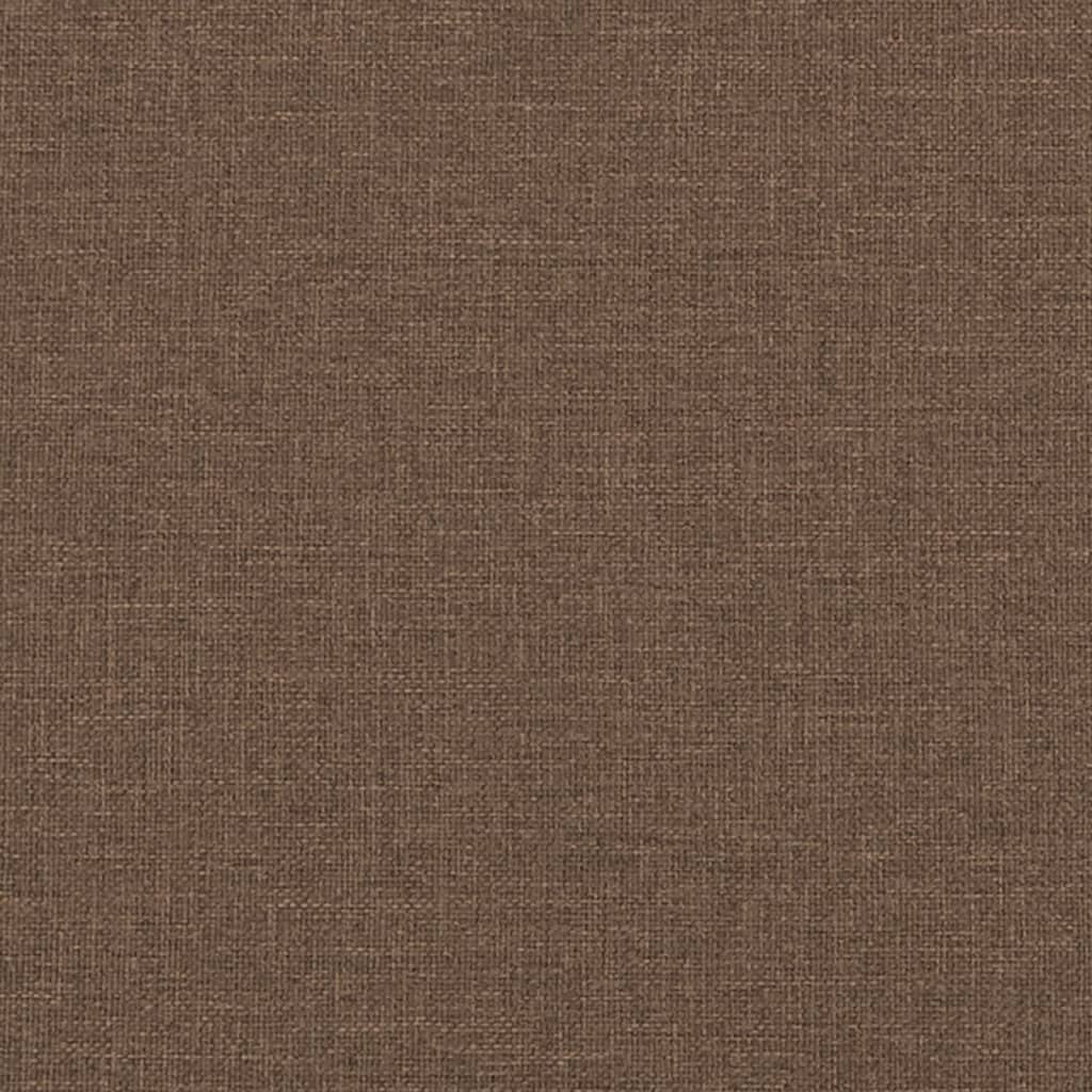 vidaXL Taburet, maro, 60x50x41 cm, material textil