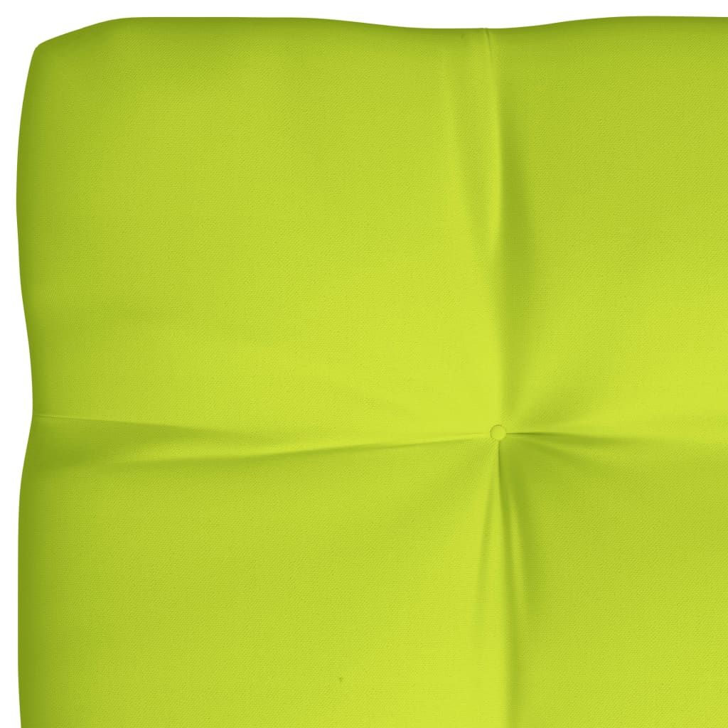 vidaXL Perne pentru canapea din paleți, 7 buc, verde crud