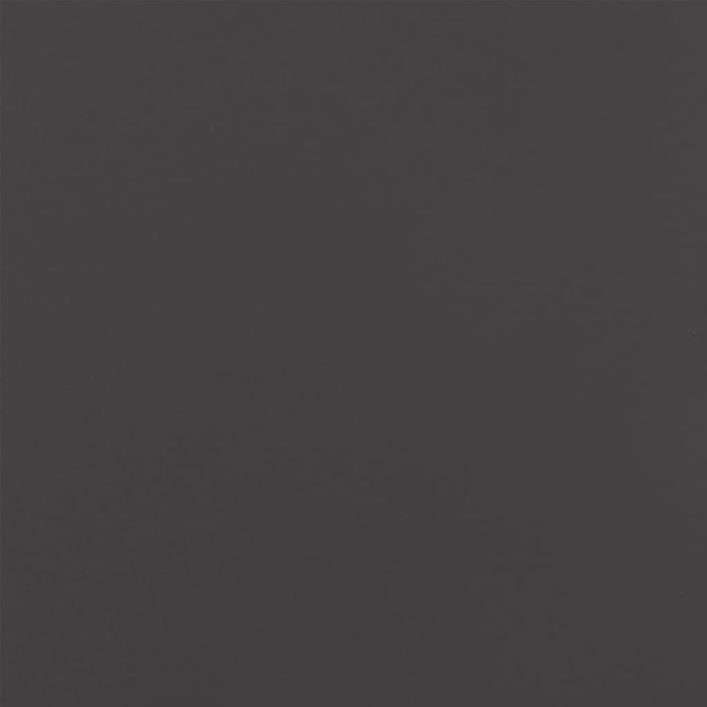 vidaXL Jardinieră, negru, 52x48x75 cm, oțel laminat la rece