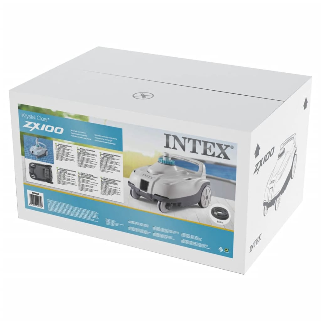 Intex Aspirator pentru piscină automat ZX100, alb