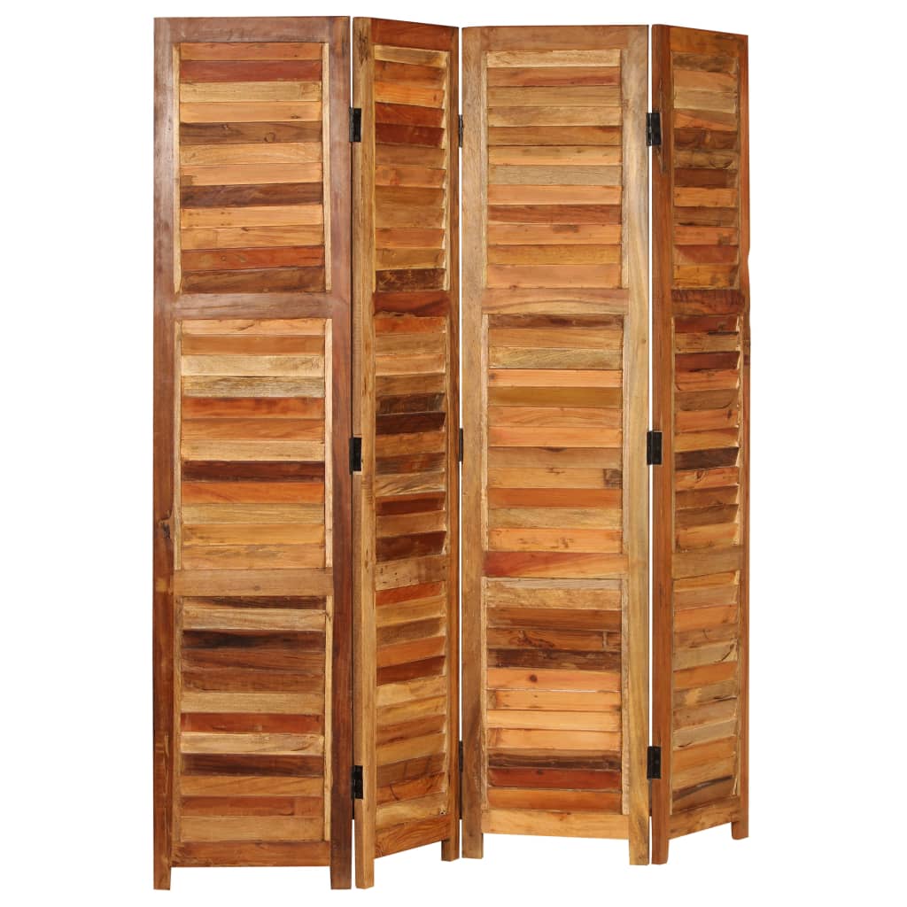 vidaXL Paravan de cameră, 170 cm, lemn masiv reciclat