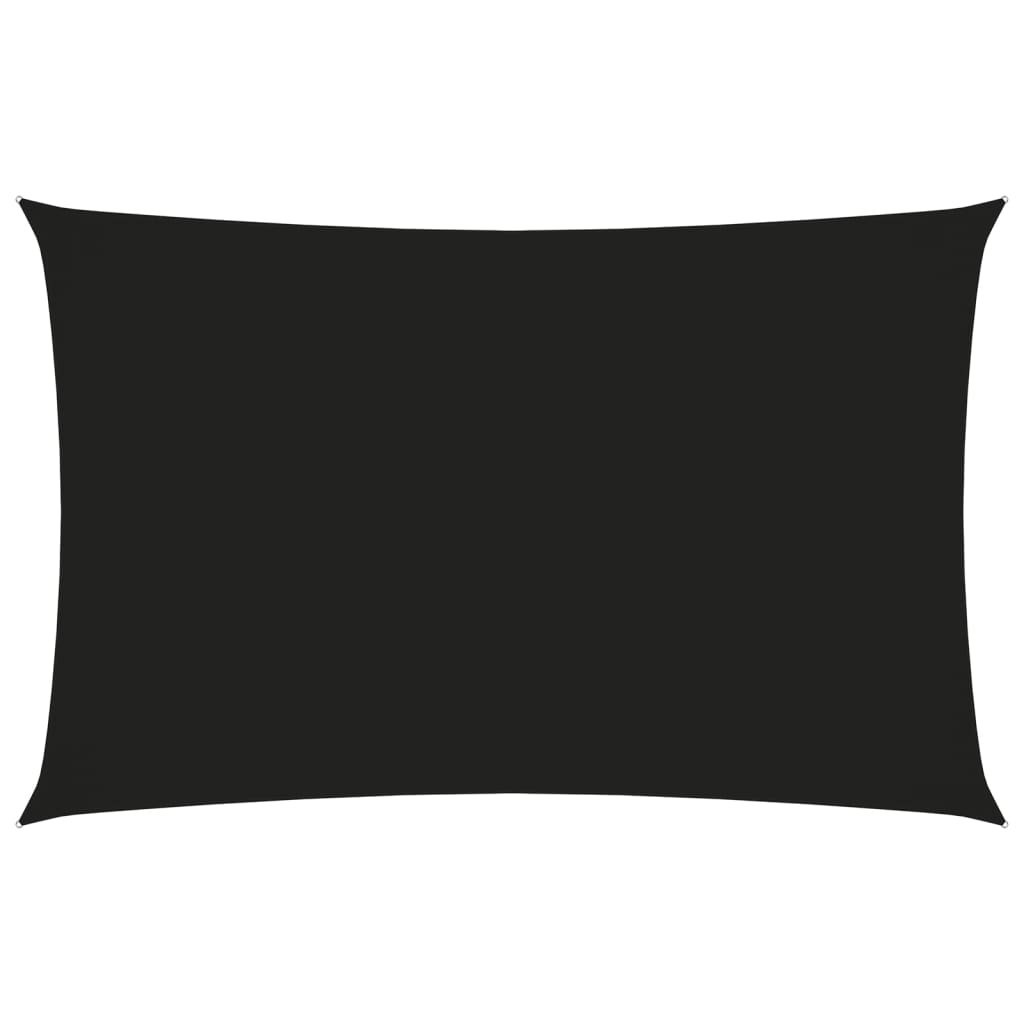 vidaXL Parasolar, negru, 2x5 m, țesătură oxford, dreptunghiular