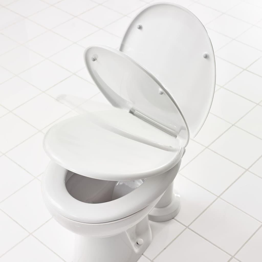 RIDDER Capac de toaletă cu închidere silențioasă Premium alb A0070700
