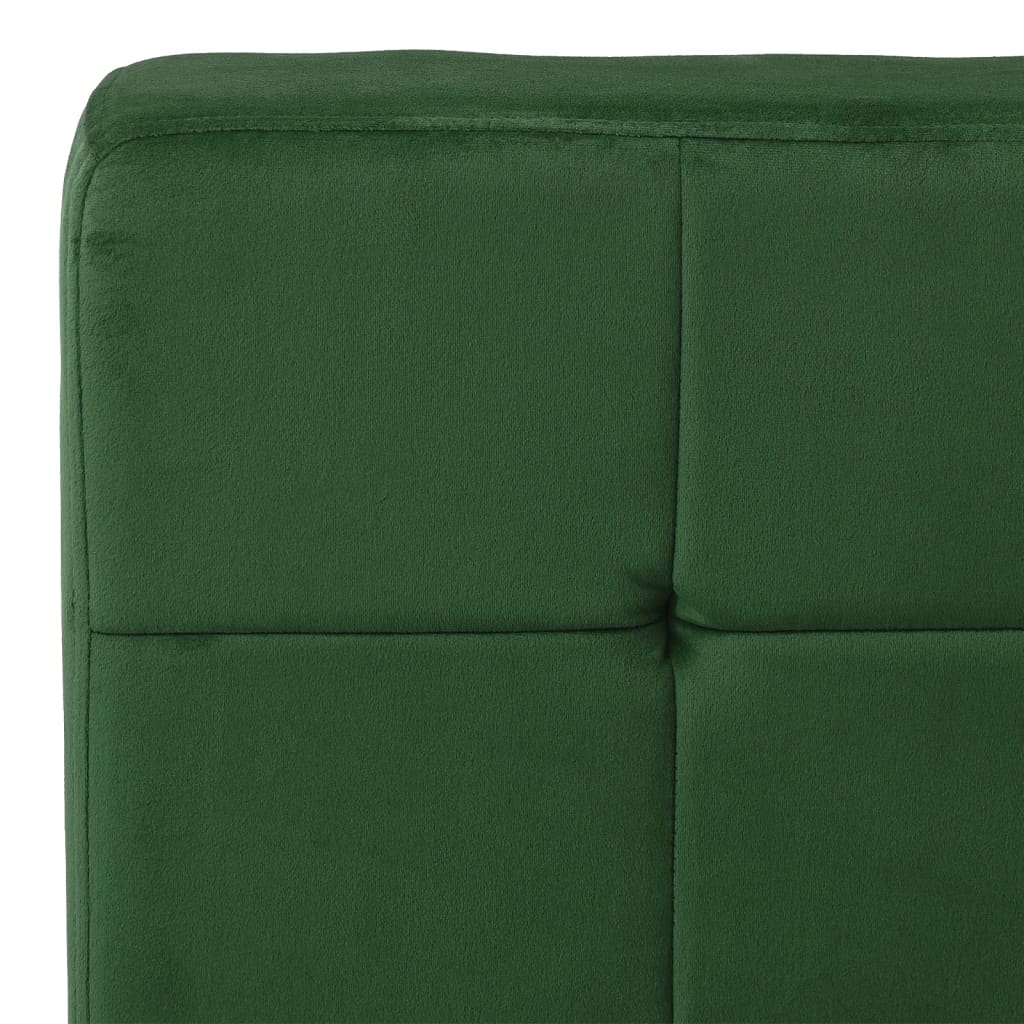 vidaXL Scaun de relaxare, verde închis, 65x79x87 cm, catifea