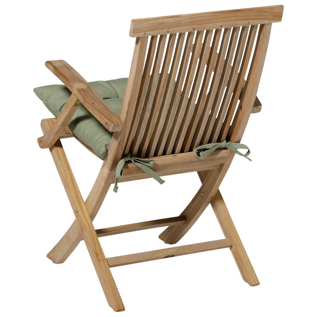 Madison Pernă de scaun Panama, verde salvie, 46 x 46 cm
