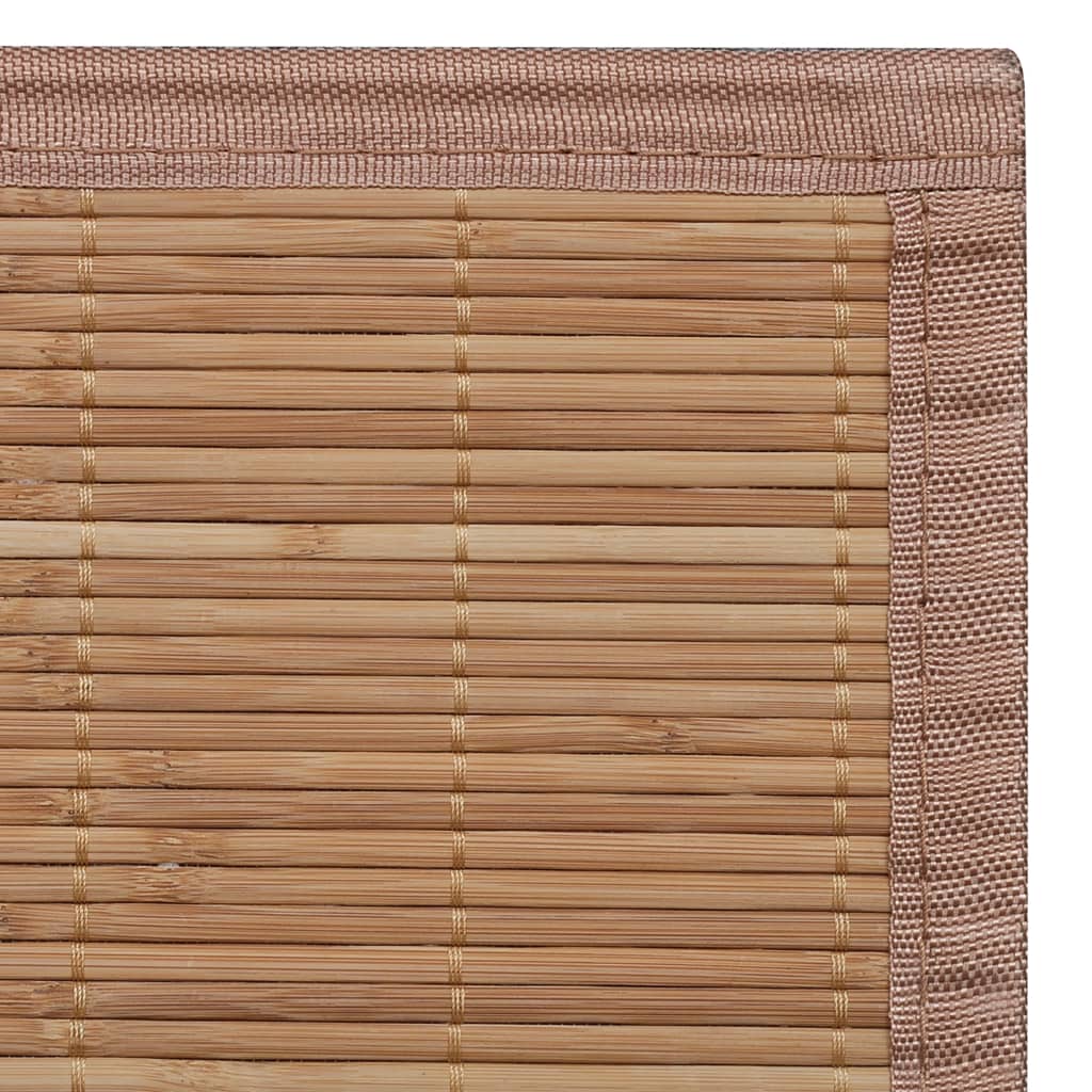 vidaXL Covor din bambus, 160 x 230 cm, maro