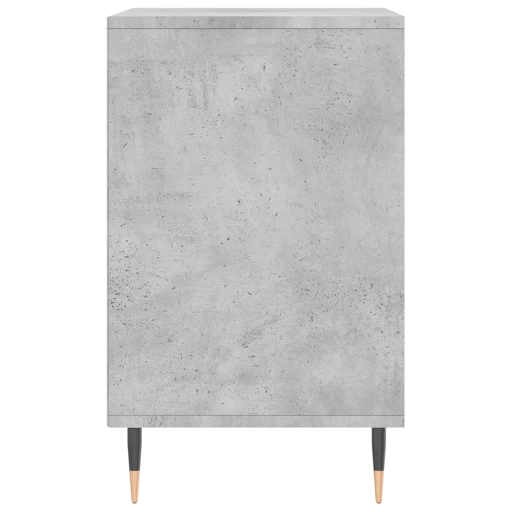 vidaXL Pantofar, gri beton, 102x36x60 cm, lemn prelucrat