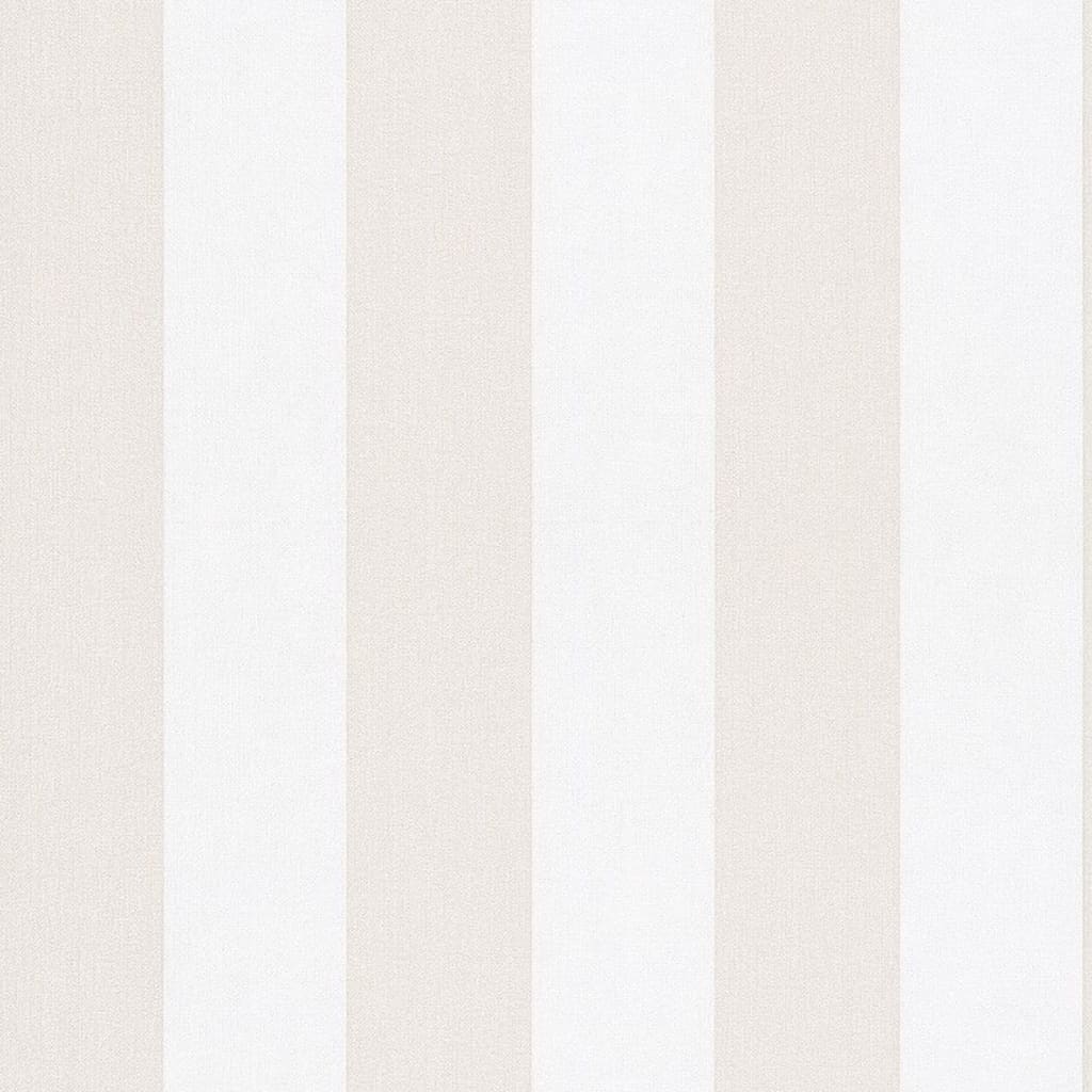 Noordwand Tapet „Topchic Stripes”, bej și alb