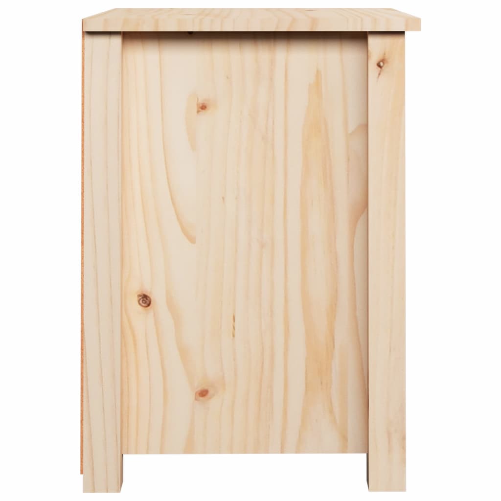 vidaXL Noptieră, 40x35x49 cm, lemn masiv de pin