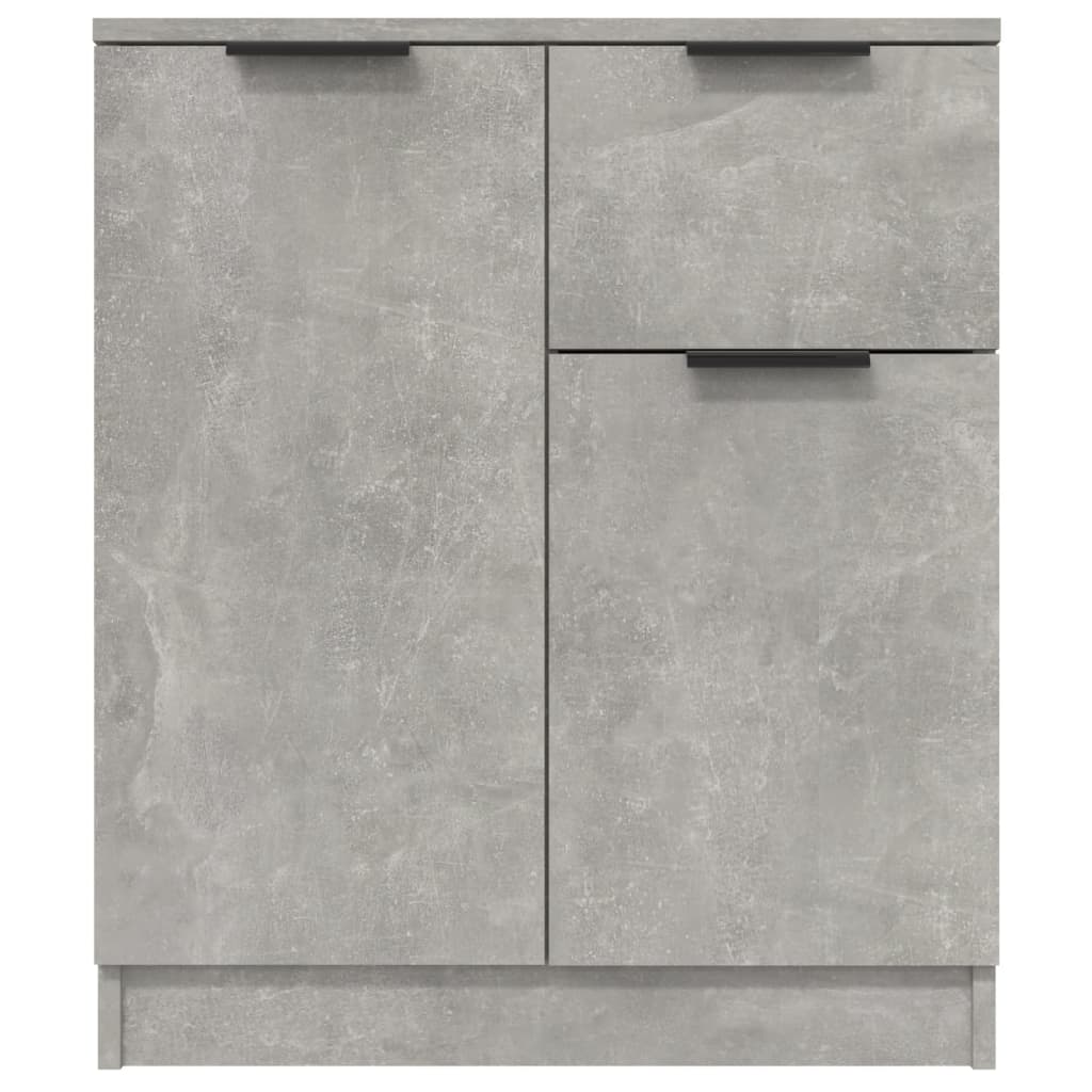 vidaXL Servantă, gri beton, 60x30x70 cm, lemn prelucrat