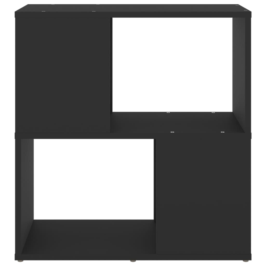 vidaXL Bibliotecă, negru, 60 x 24 x 63 cm, PAL