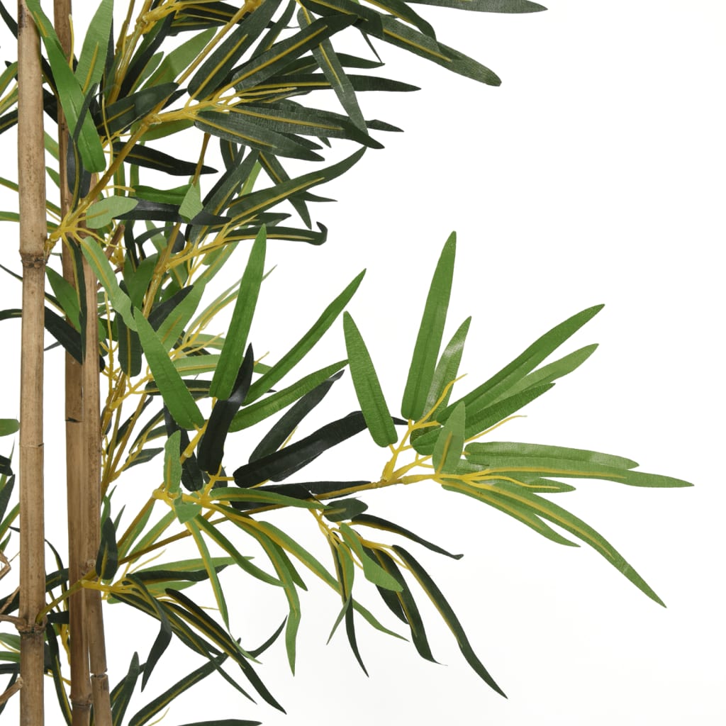 vidaXL Arbore din bambus artificial 368 de frunze 80 cm verde